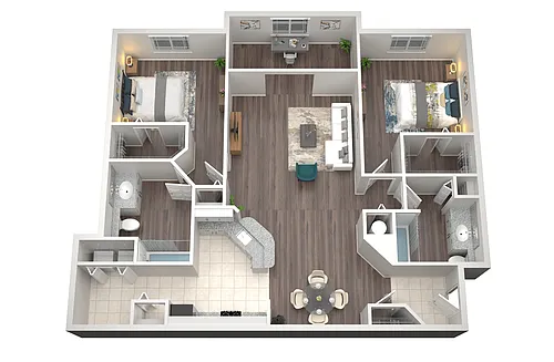 Floor plan B2