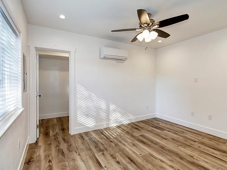 view of room from bathroom