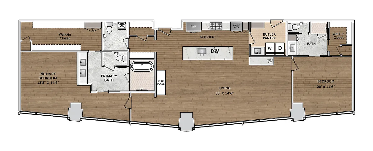 Floor plan PH1