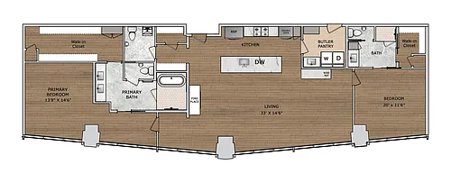 Floor plan PH1