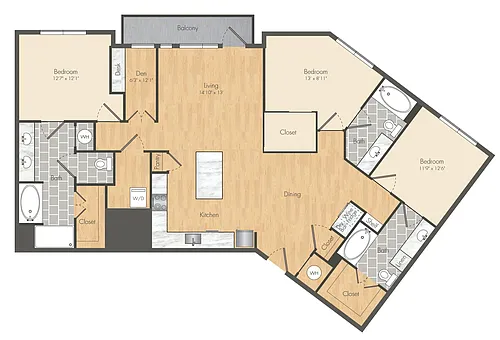 Floor plan C03D