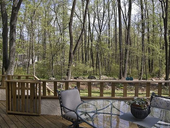 Woods view from deck