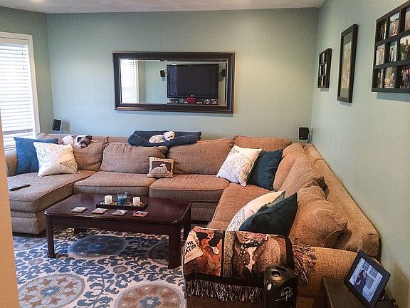 Living room (furnished for photo)