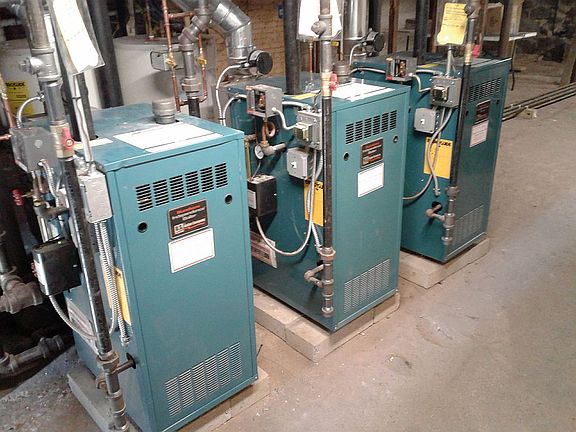 Beautiful new furnaces