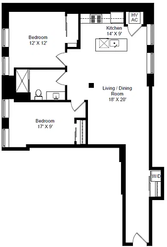 Floor plan D19