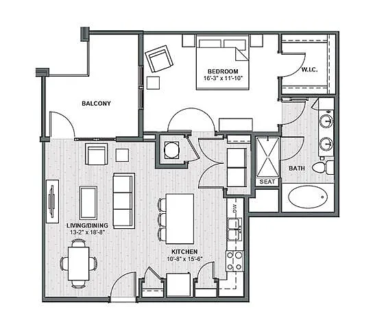 Floor plan Stillwater
