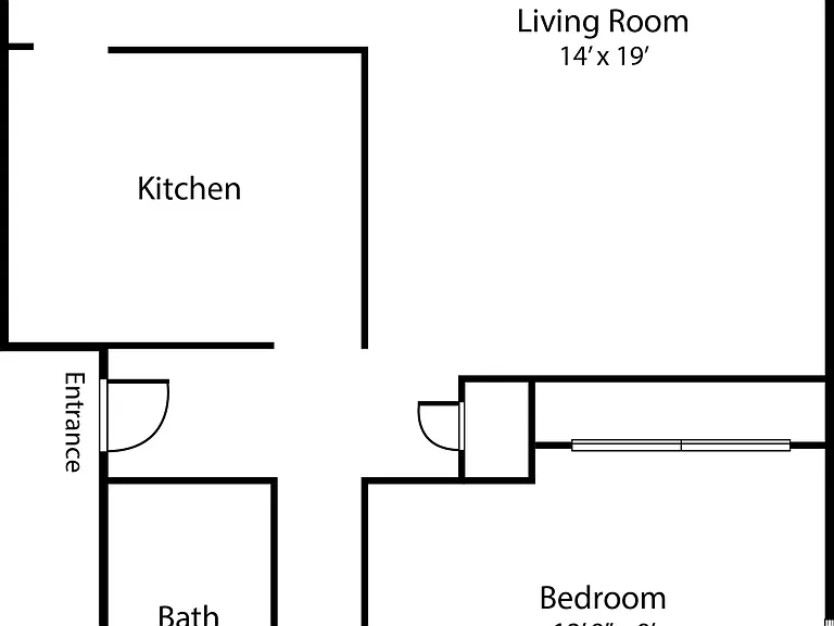 2 Bed / 2 bath floorplan with spacious living room 2 Bed / 2 bath floorplan with spacious living room