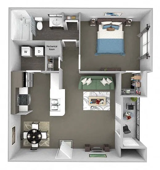 Floor plan A1 (The Glen)