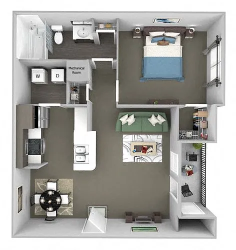 Floor plan A1 (The Glen)