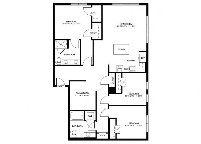 Floor plan C4