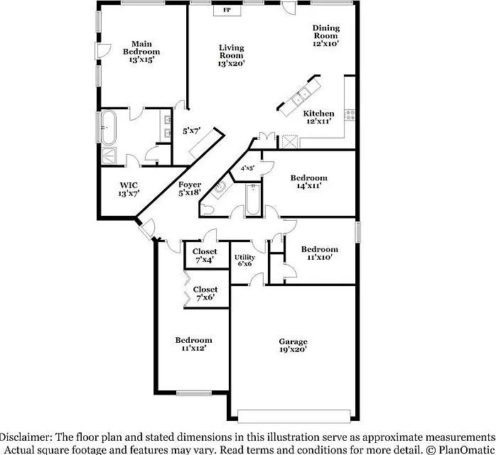 4 bed, 2.0 bath, 1777 sqft, $1,970 — Photo 2