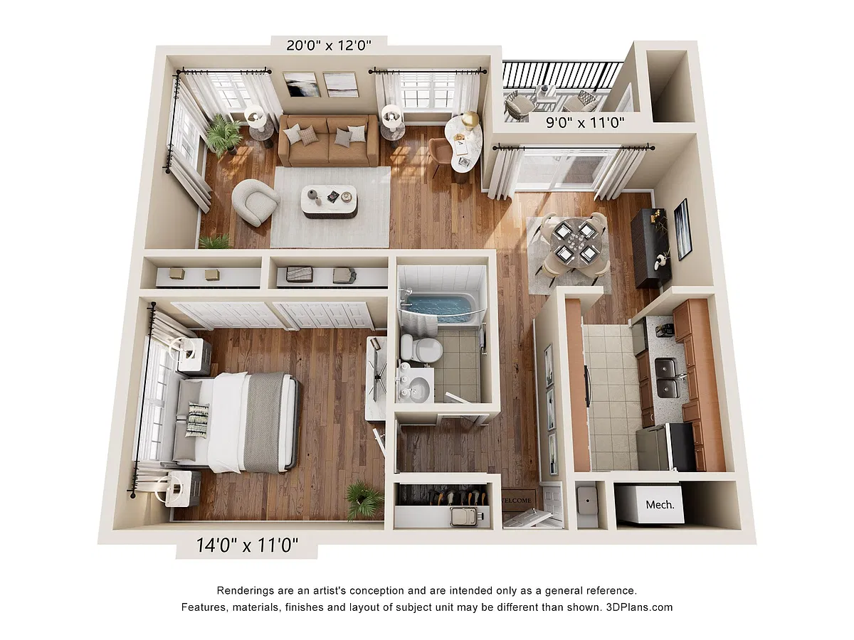 Floor plan A2