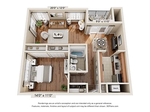 Floor plan A2