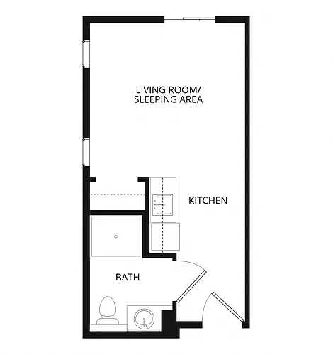 Floor plan Eltz EF - Furnished