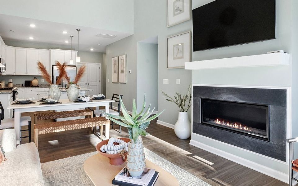 Lafayette Slab Plan, Reflections at Stonehouse Villa Homes, Toano