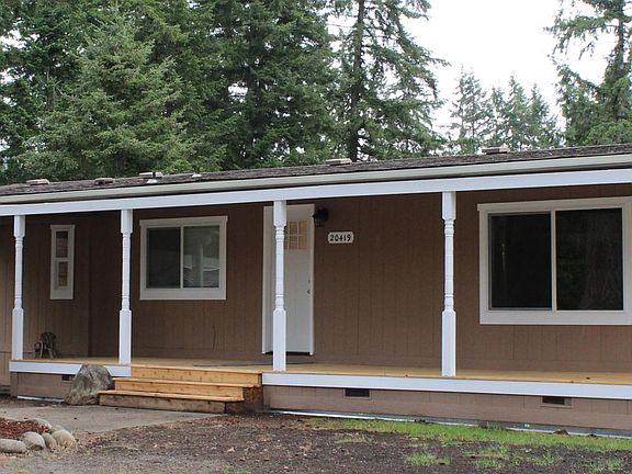 Front door, large, covered deck