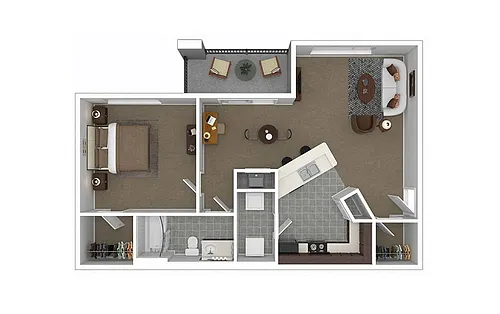 Floor plan A6/A7 - Cornelius