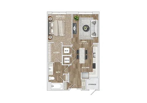 Floor plan A4A