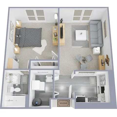 Floor plan Washington Miner