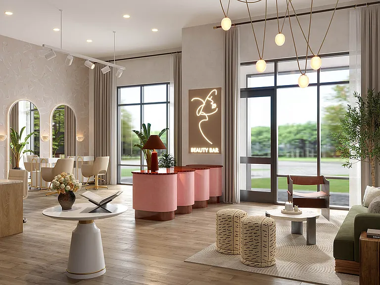 Live/work salon possibility