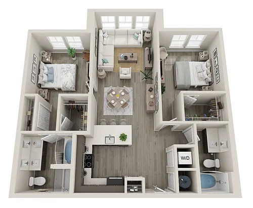 Floor plan B1S