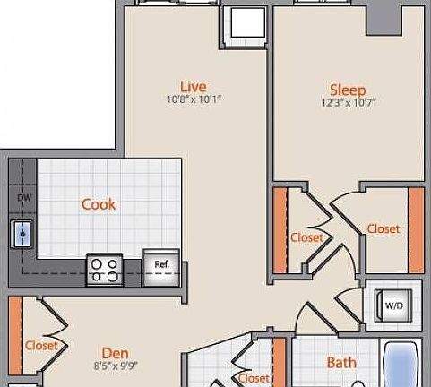 Well-designed floorplan