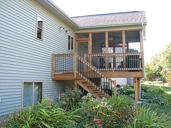 Stairs to Backyard