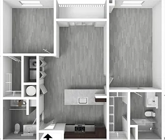2 Bedroom B 2 Bedroom B