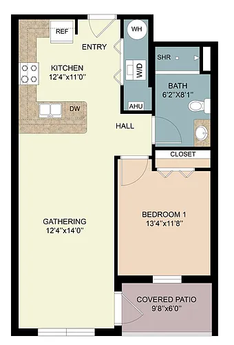 Floor plan 6-206
