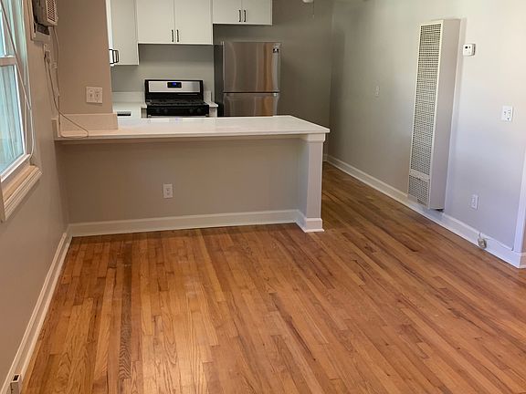 Living room and kitchen