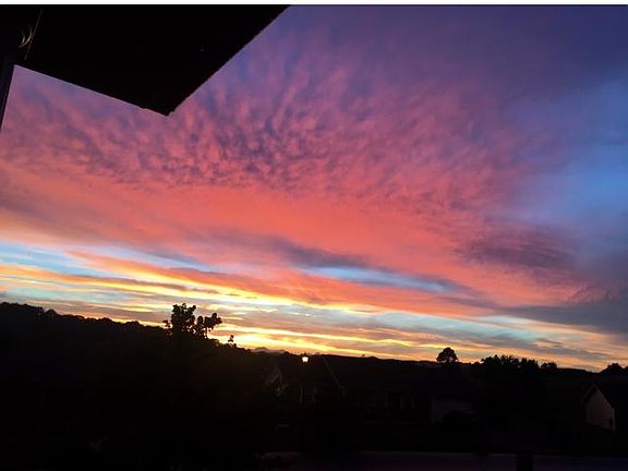 Awesome sunsets from the front porch