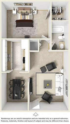 Floor plan The Madrid