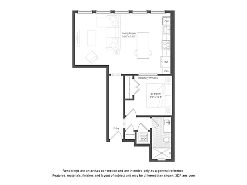 Floor plan 1D