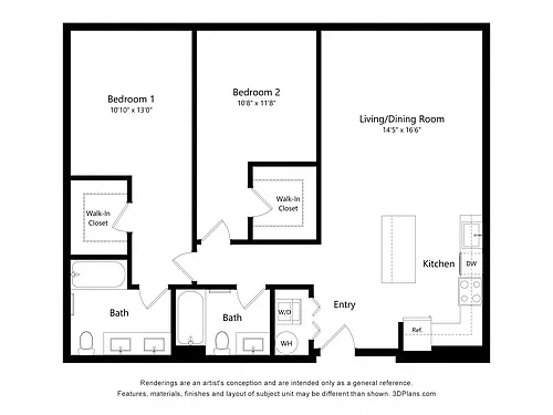 Floor plan B1