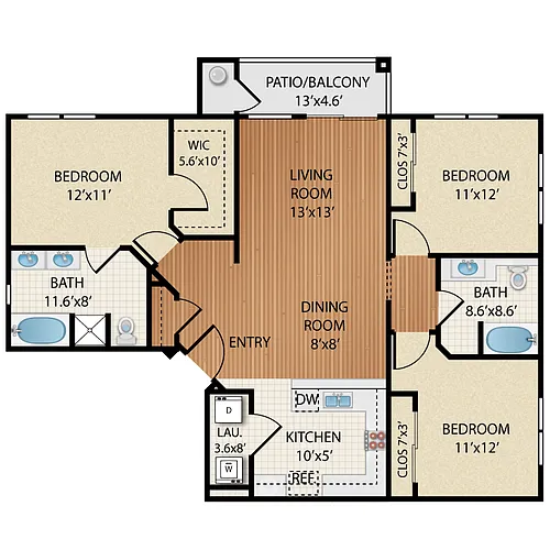 Floor plan Kent
