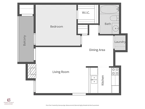Floor plan A2 Balcony