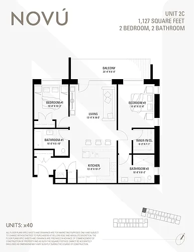 Floor plan 2C