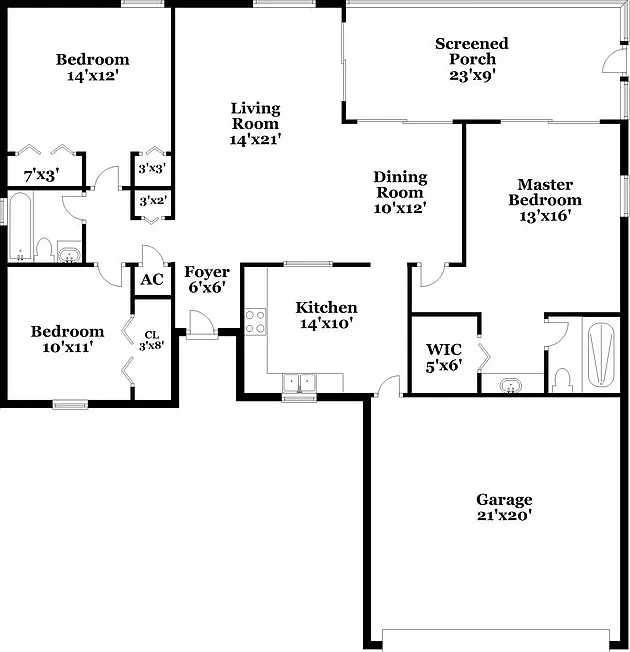 3 bed, 2.0 bath, 1612 sqft, $2,430 — Photo 2