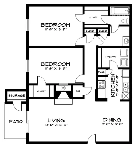 Floor plan B1