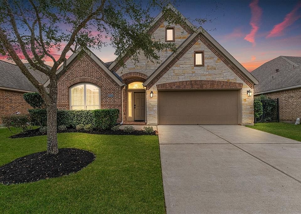 Beautiful Perry Home with brick and stone elevation. Four-sided brick home. Well-maintained landscape spacious driveway, large garage door & coach lights.