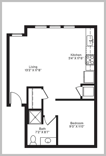 Floor plan 0X1