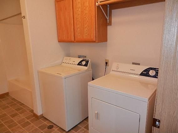 Washer and Dryer included