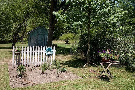 Rear Garden and Potting Shed