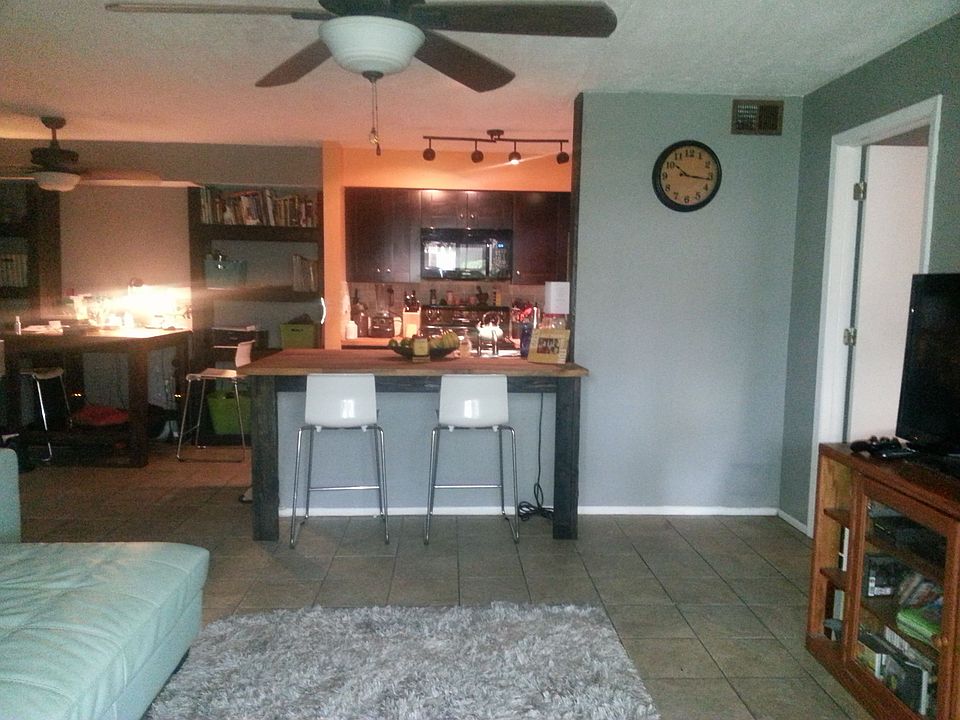 Living Room and island