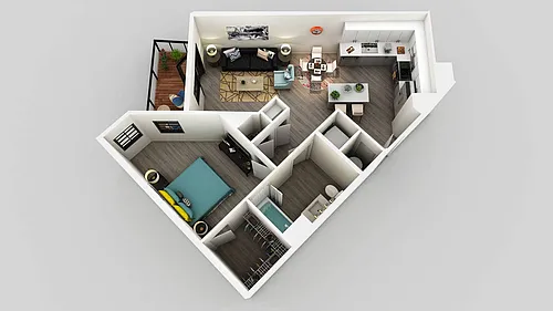 Floor plan A1