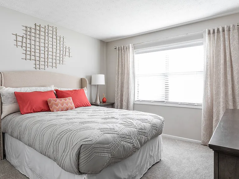 Bedroom with Large Window