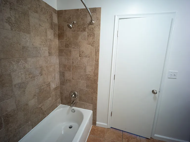 Hallway bathroom