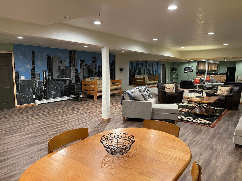 Huge 1,800 sq ft open living space with room for relaxing, entertaining, or working from home.