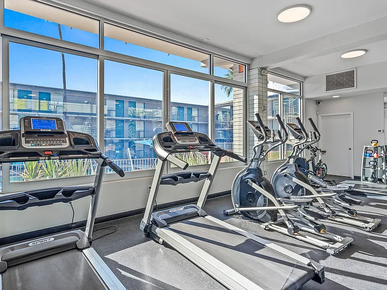 Seventh Apartments Gym Cardio Machines