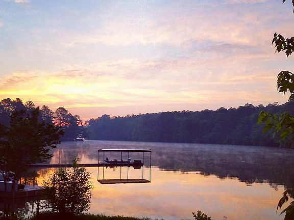 sunrise view from front door